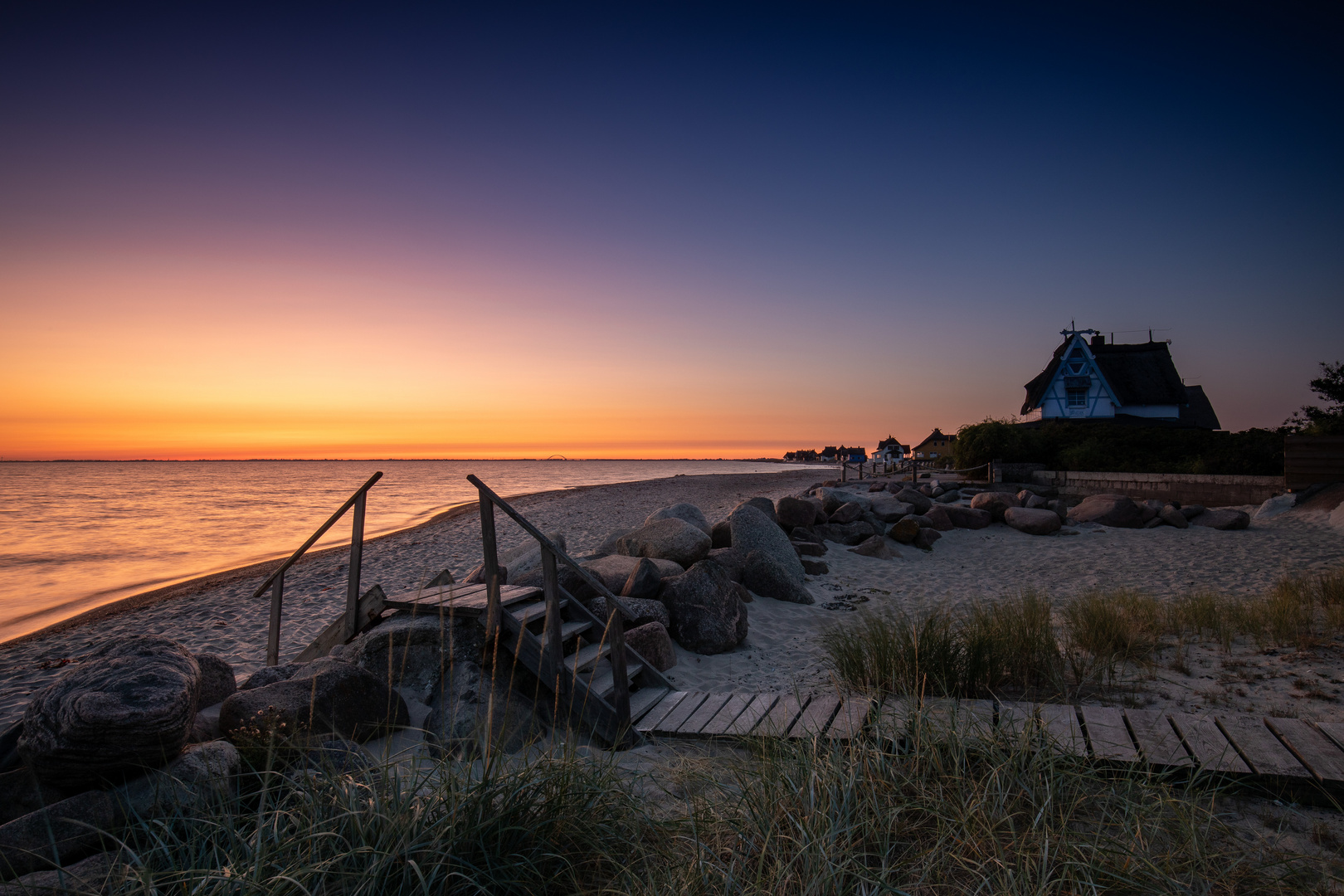 Sonnenaufgang in Graswarder / Heiligenhafen