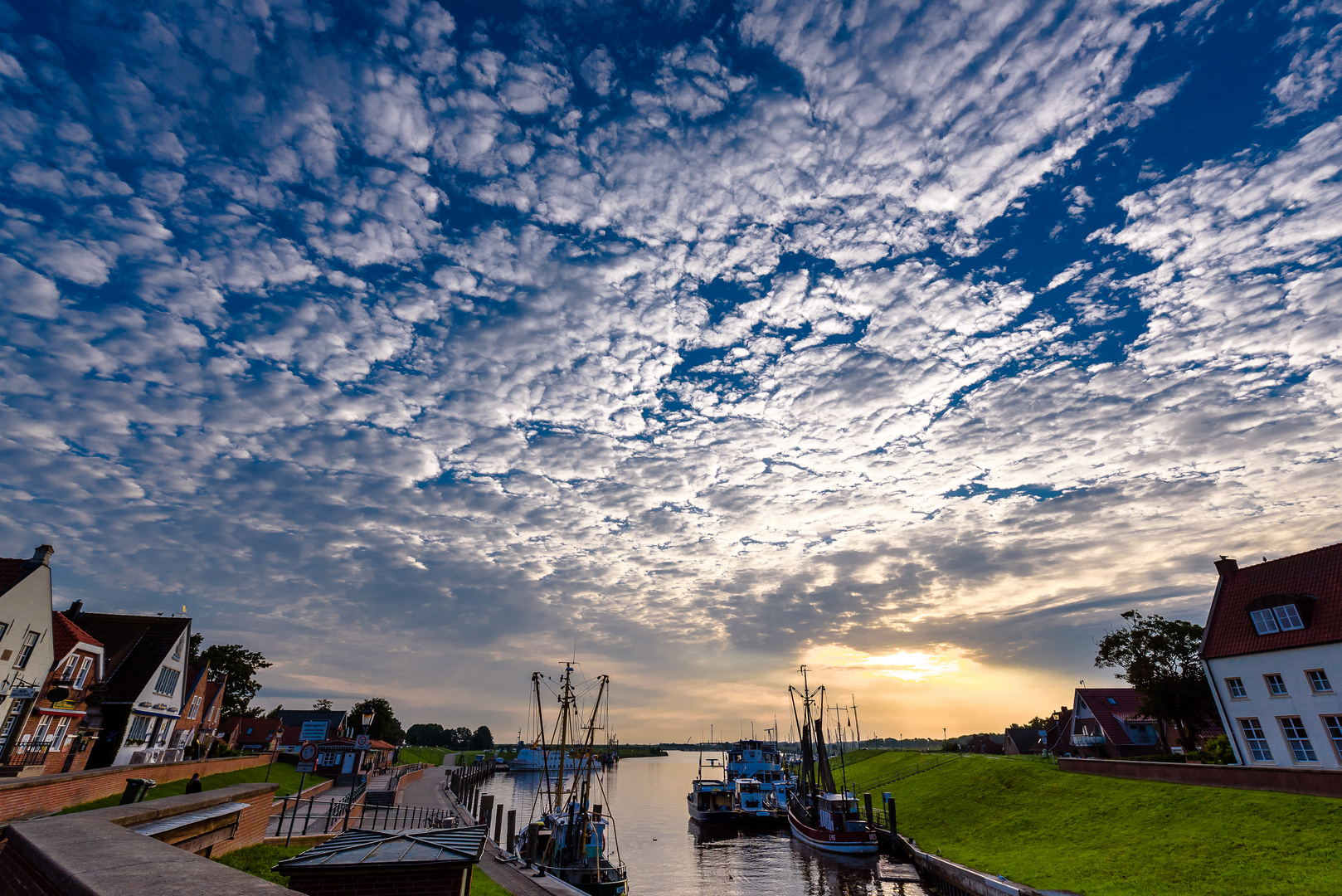 Sonnenaufgang in Greetsiel