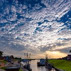 Sonnenaufgang in Greetsiel