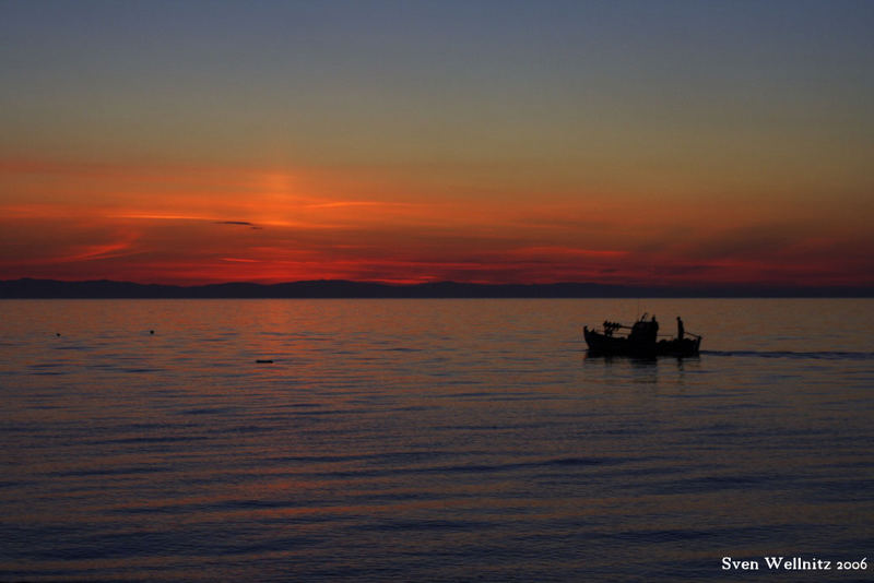 Sonnenaufgang in Griechenland