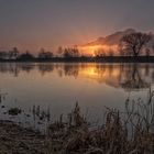 Sonnenaufgang in Hameln an der Weser