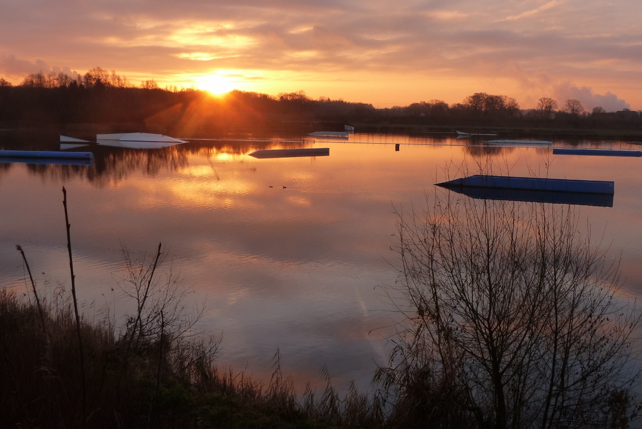 Sonnenaufgang  in Hamm