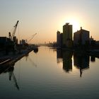 Sonnenaufgang in Hamm am Hafen