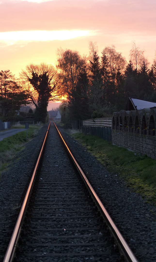 Sonnenaufgang in Hamm-Werries