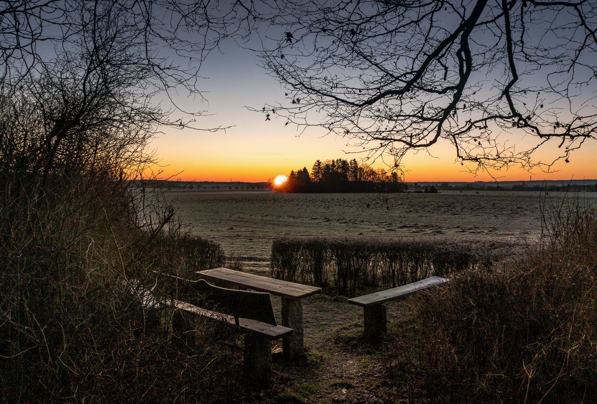 Sonnenaufgang in Harzgerode