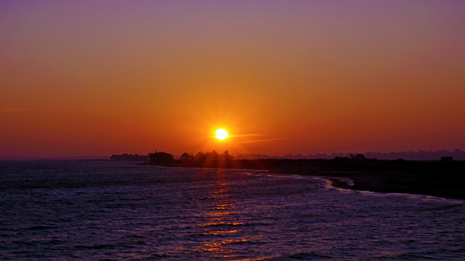 Sonnenaufgang in Heiligenhafen