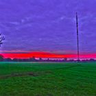 Sonnenaufgang in Hemmingen am Sendeturm