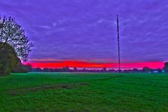 Sonnenaufgang in Hemmingen am Sendeturm