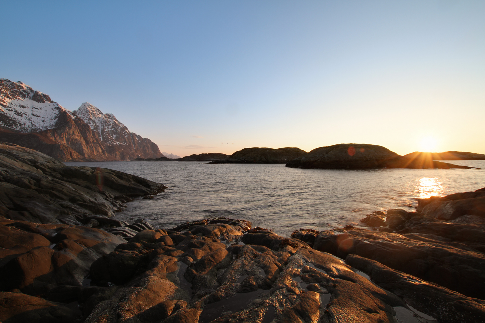 Sonnenaufgang in Henningsvær