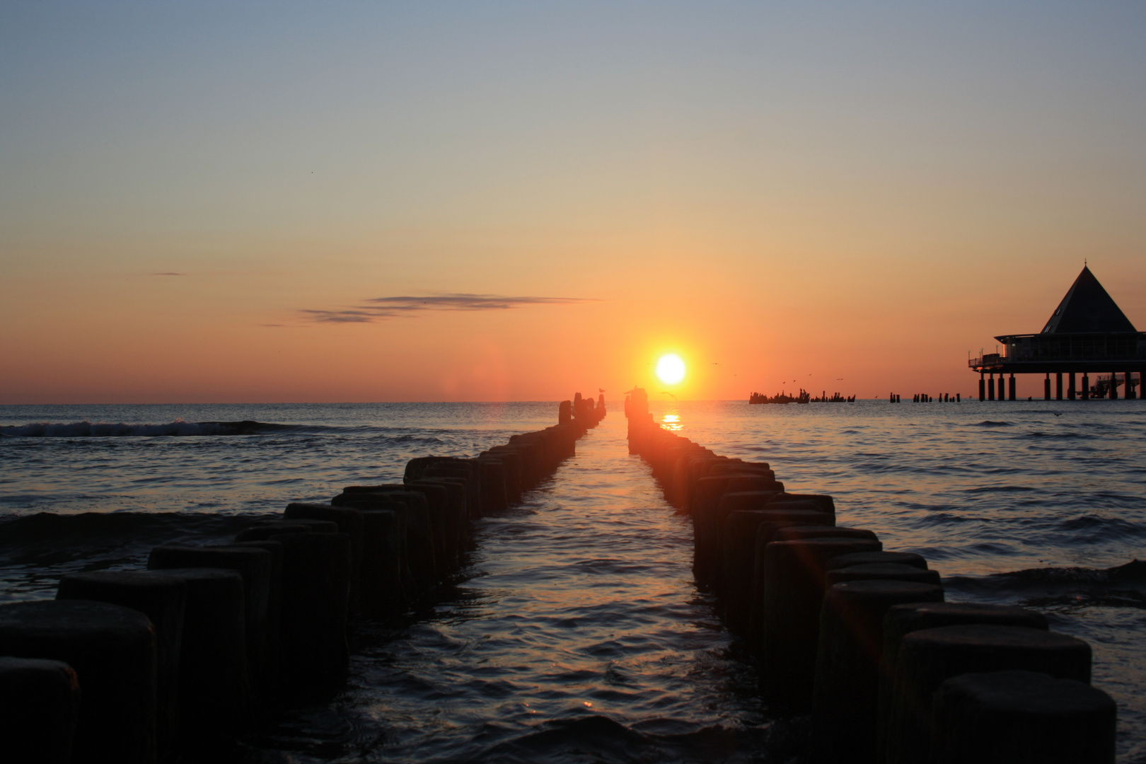 Sonnenaufgang in Heringsdorf