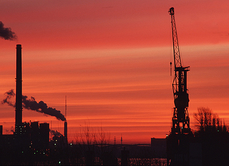 Sonnenaufgang in HH