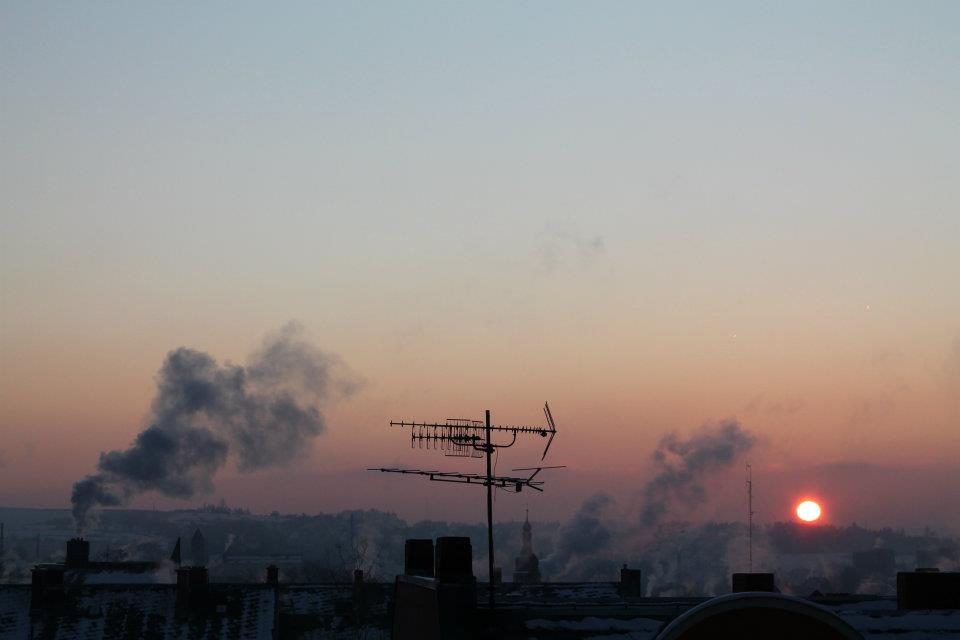 Sonnenaufgang in Hof,Saale