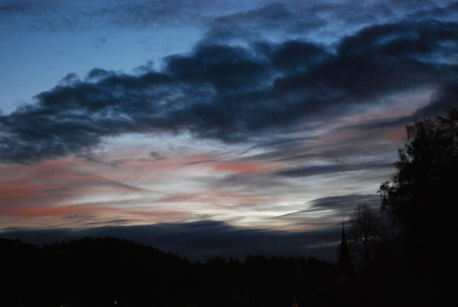 Sonnenaufgang in Hohenburg