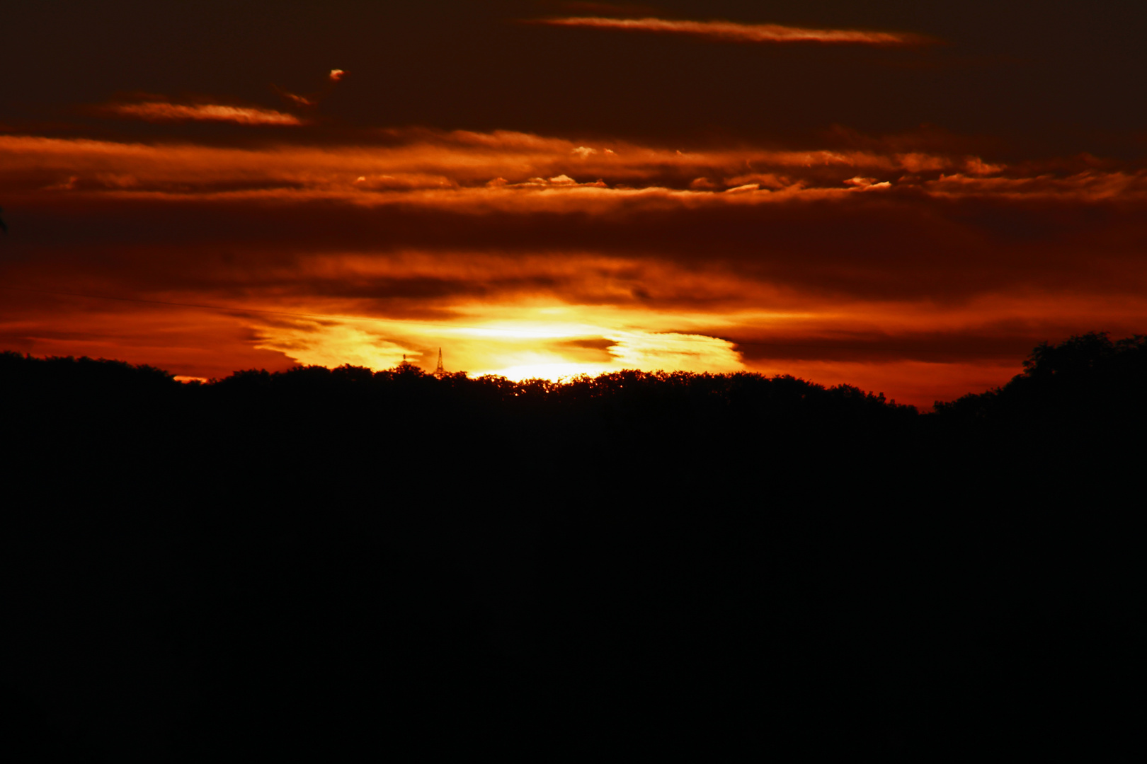 Sonnenaufgang in Hohenlohe