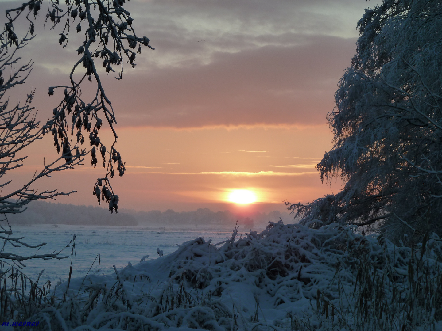 Sonnenaufgang in Hosermühlen