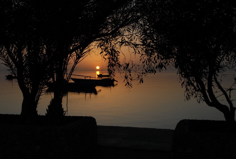 Sonnenaufgang in Hurghada Ägypten