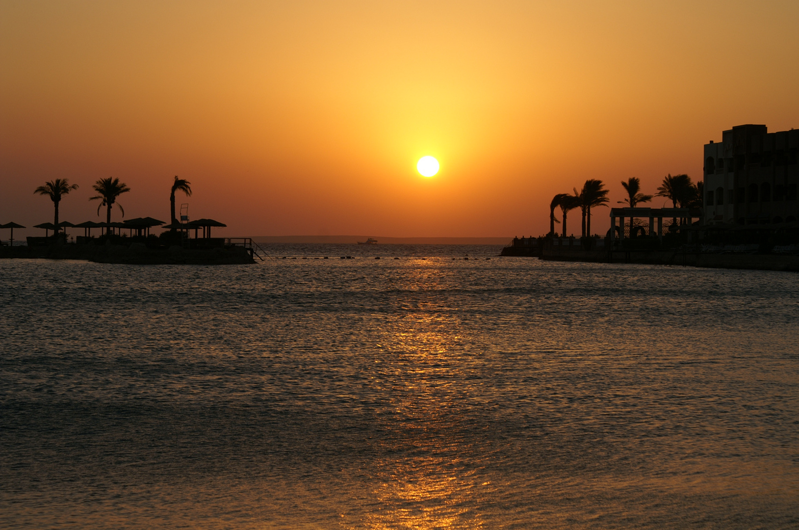 Sonnenaufgang in Hurghada