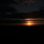 Sonnenaufgang in Hvide Sande am Fjord