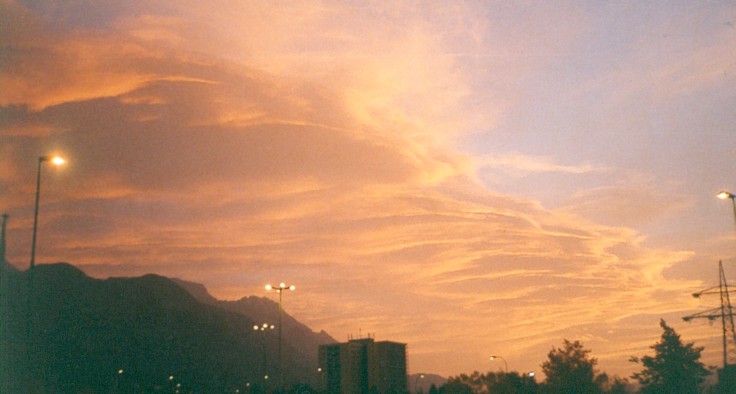 Sonnenaufgang in Innsbruck