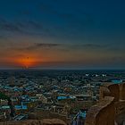 Sonnenaufgang in Jaisalmer, Indien (2016)