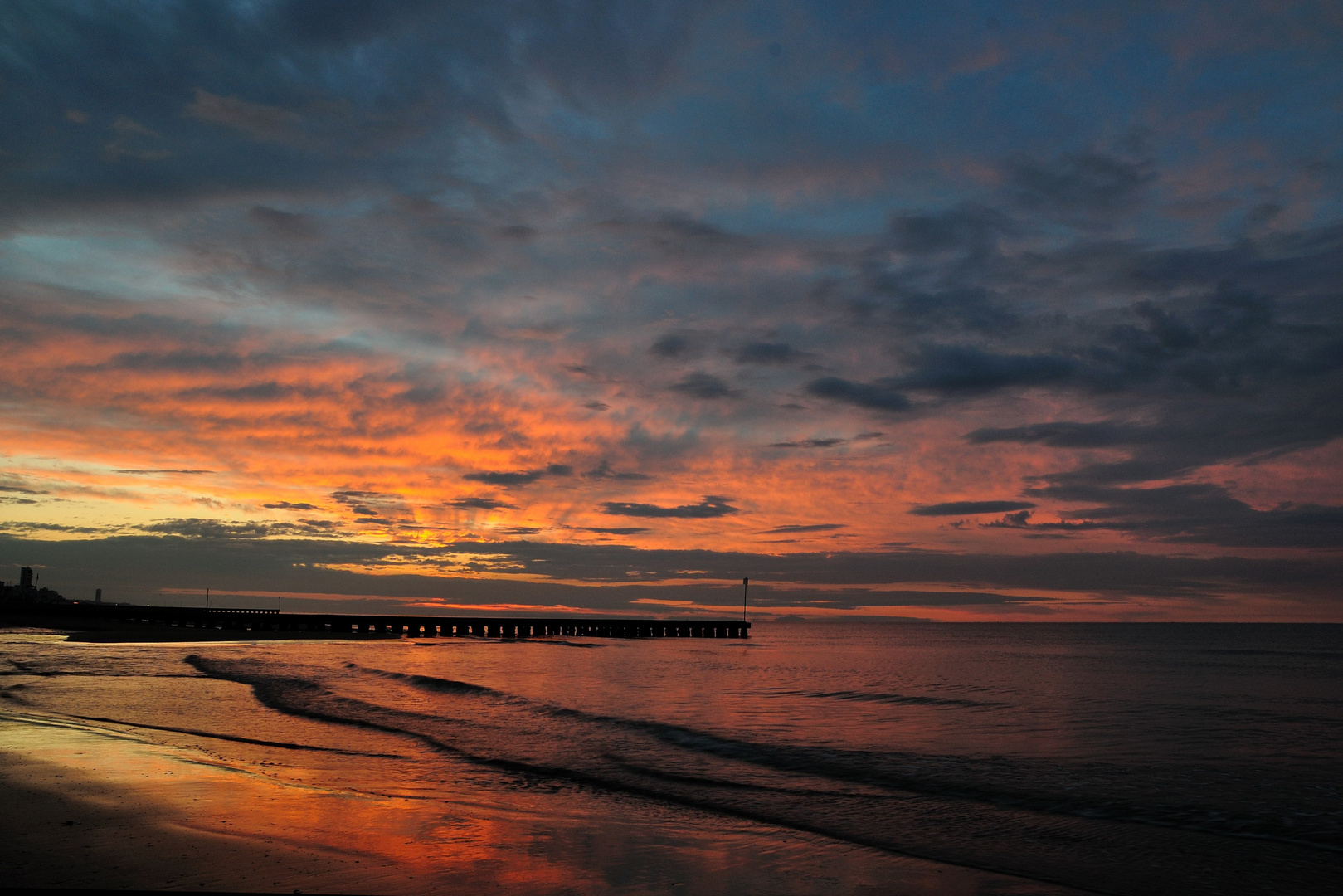 Sonnenaufgang in Jesolo