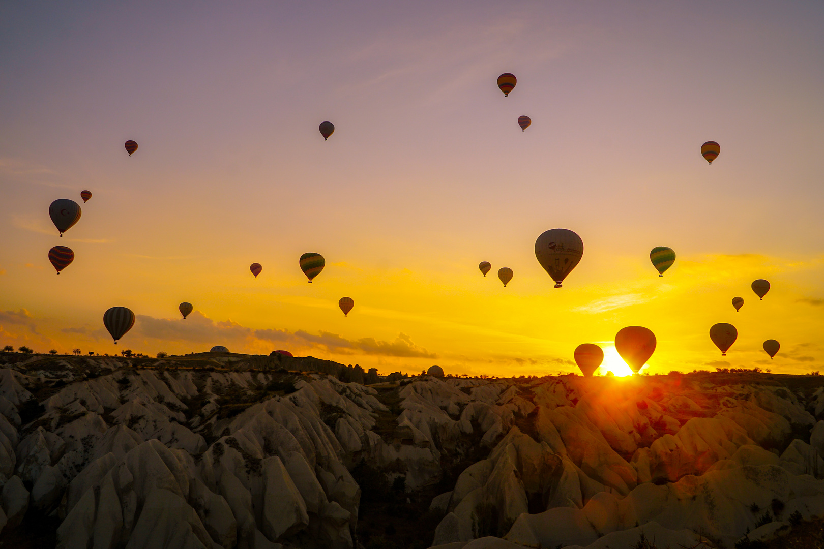 Sonnenaufgang in Kappadokien