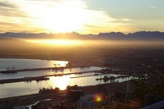 Sonnenaufgang in Kapstadt