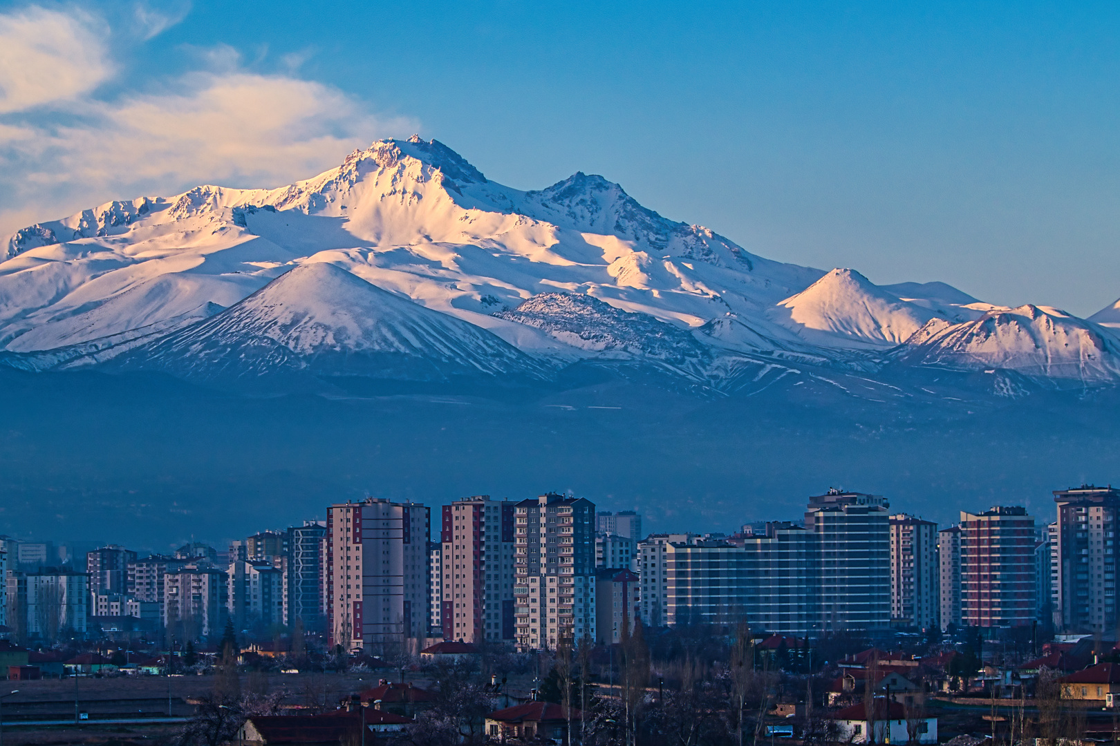 Sonnenaufgang in Kayseri