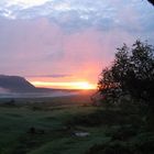 Sonnenaufgang in Kenia