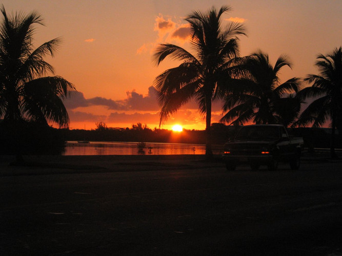 Sonnenaufgang in Key West, Florida