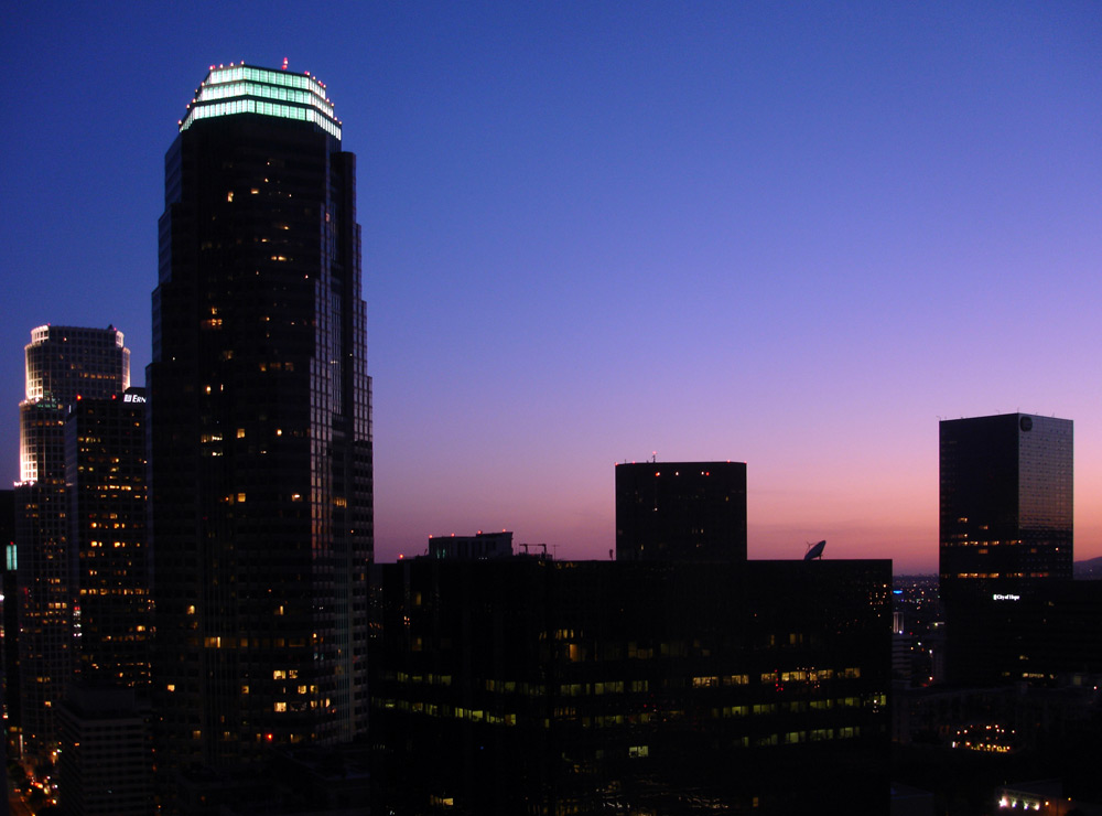 Sonnenaufgang in L.A.