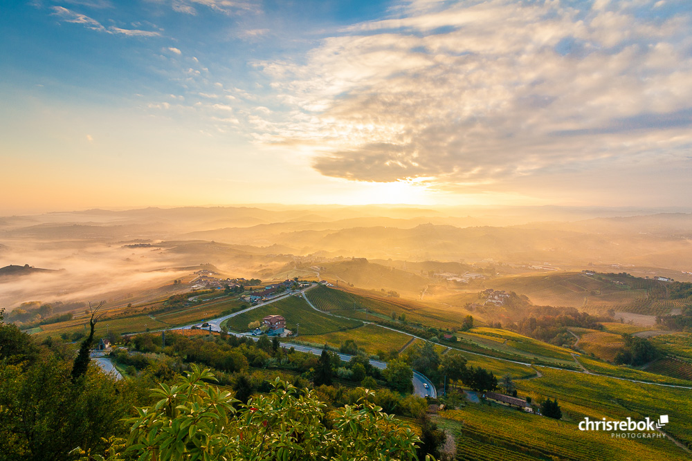 Sonnenaufgang in La Morra I