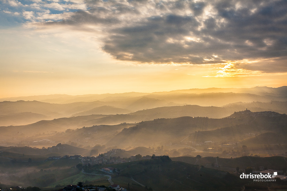 Sonnenaufgang in La Morra II