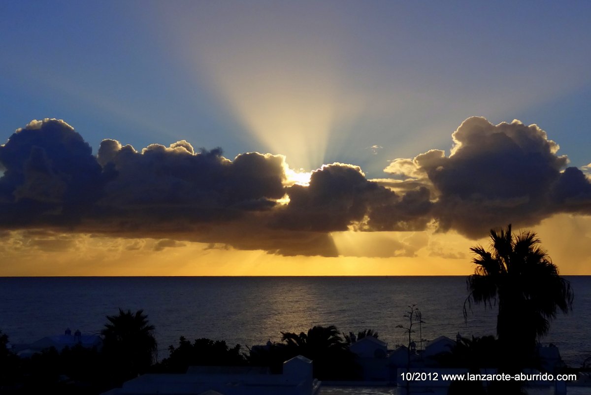 Sonnenaufgang in Lanzarote