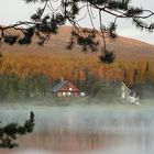 Sonnenaufgang in Lappland