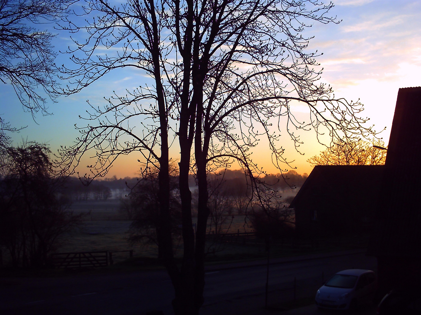 Sonnenaufgang in Leezen