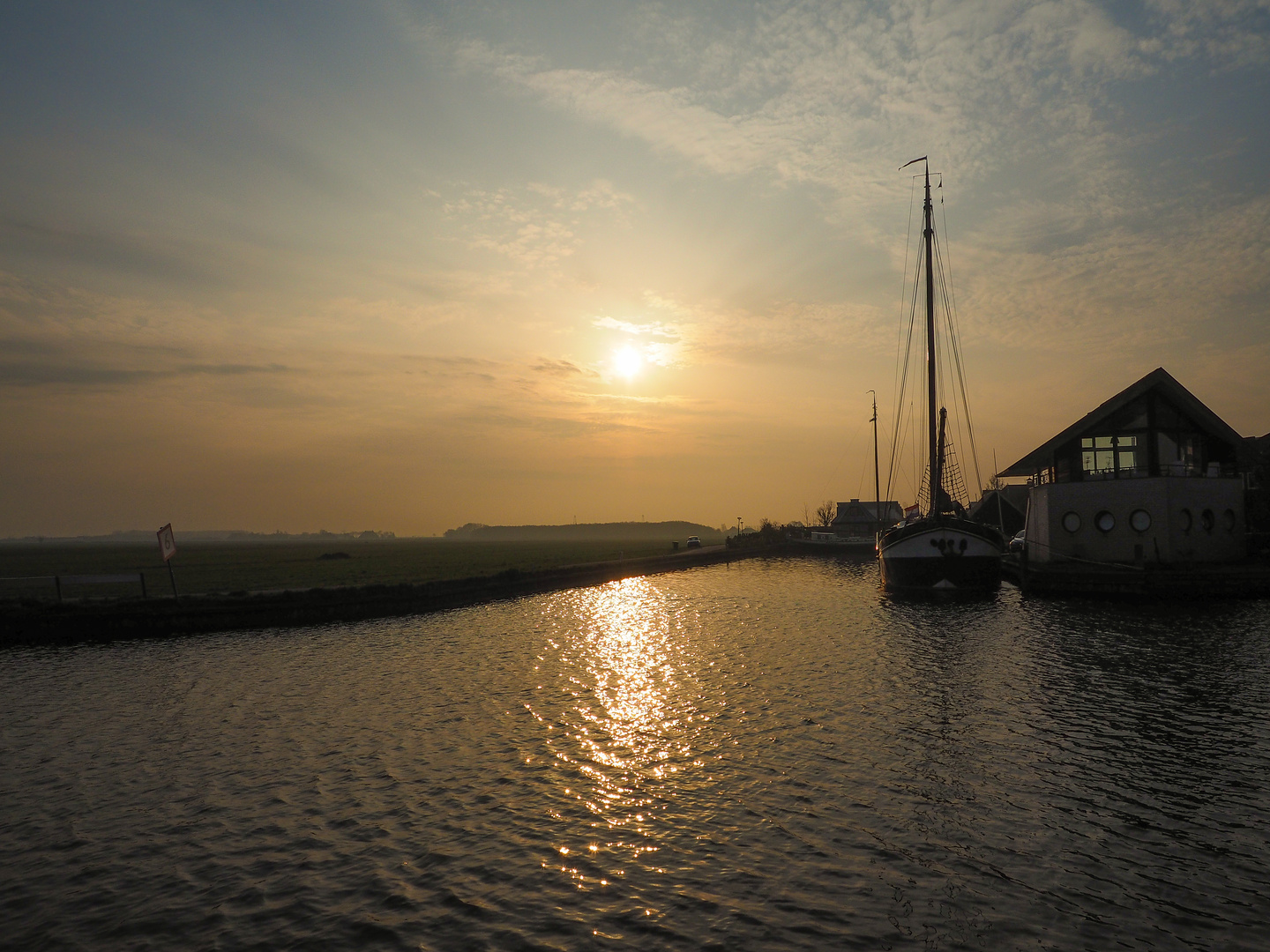 Sonnenaufgang in Lemmer