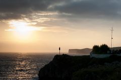 Sonnenaufgang in Llanes