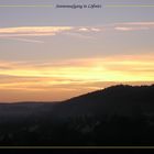 Sonnenaufgang in Lößnitz