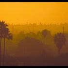 Sonnenaufgang in Los Angeles, California, USA