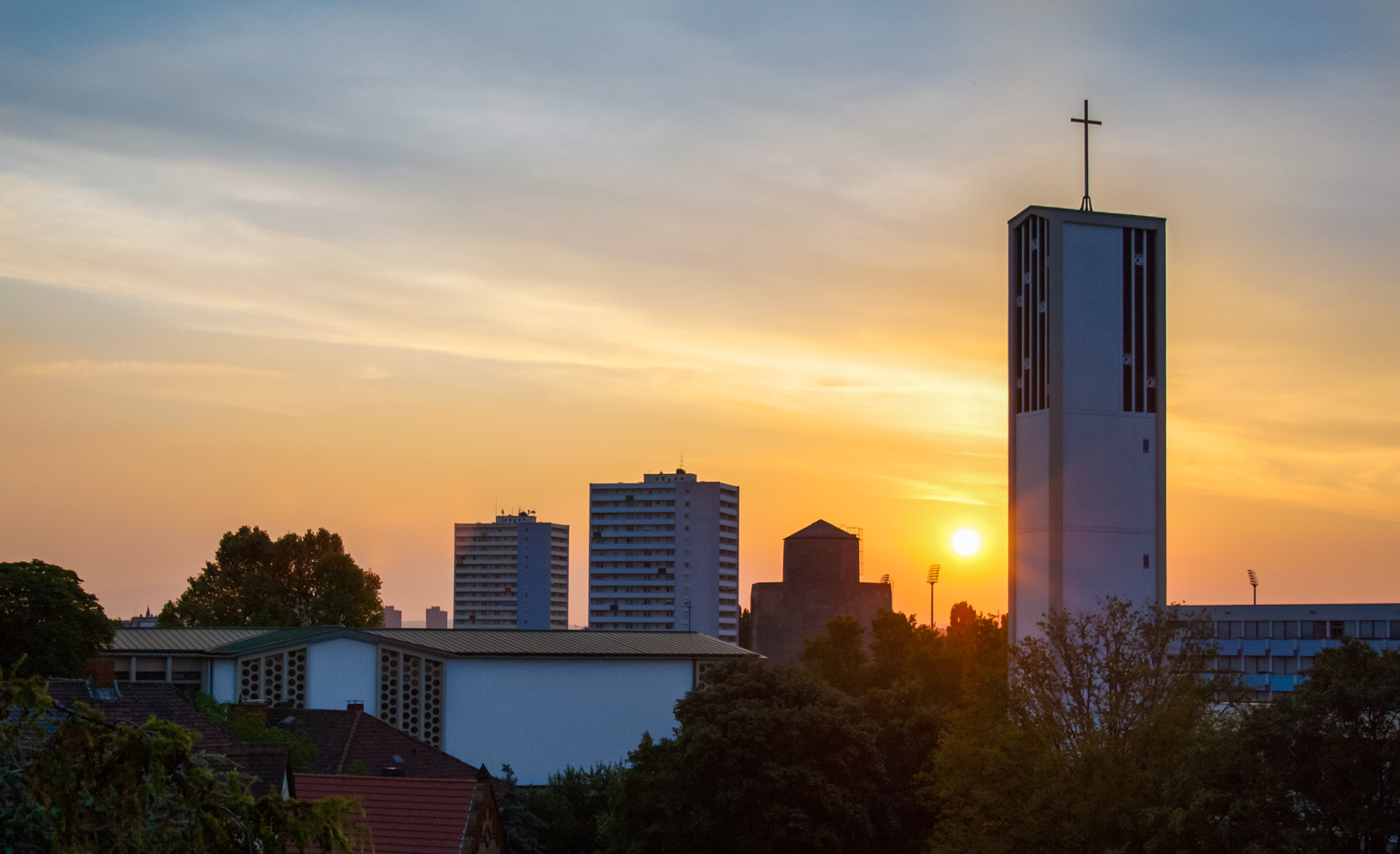 Sonnenaufgang in LU