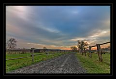 Sonnenaufgang in Lübars