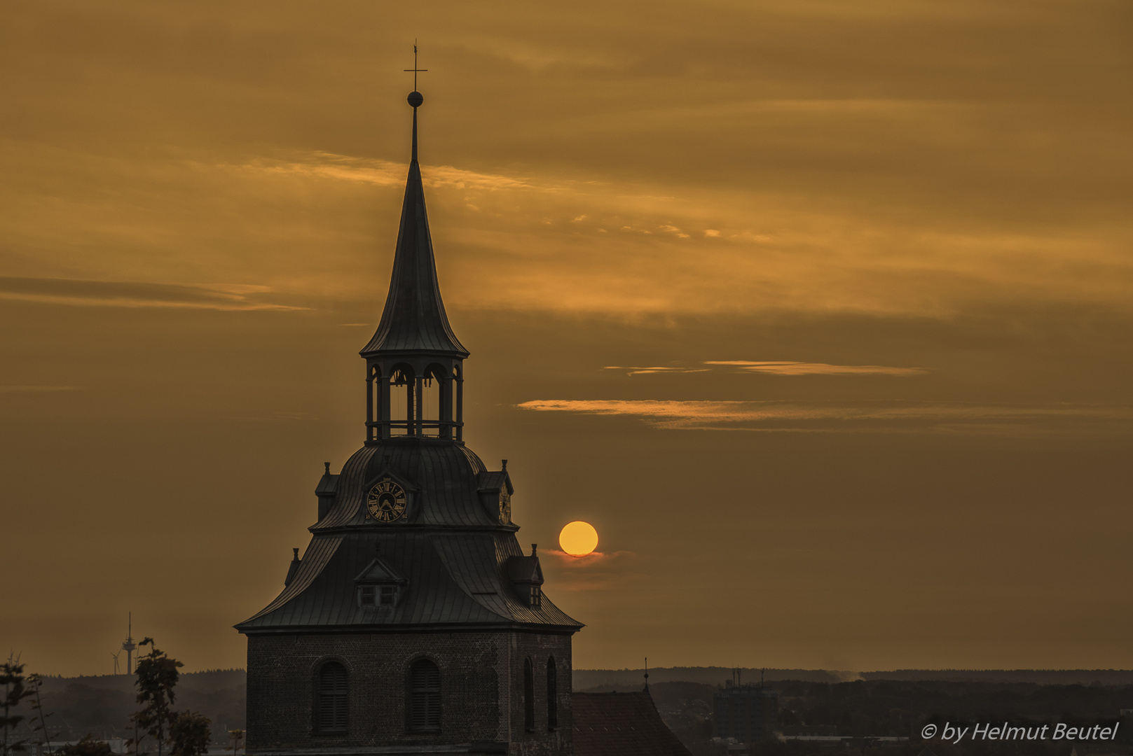 Sonnenaufgang in Lüneburg