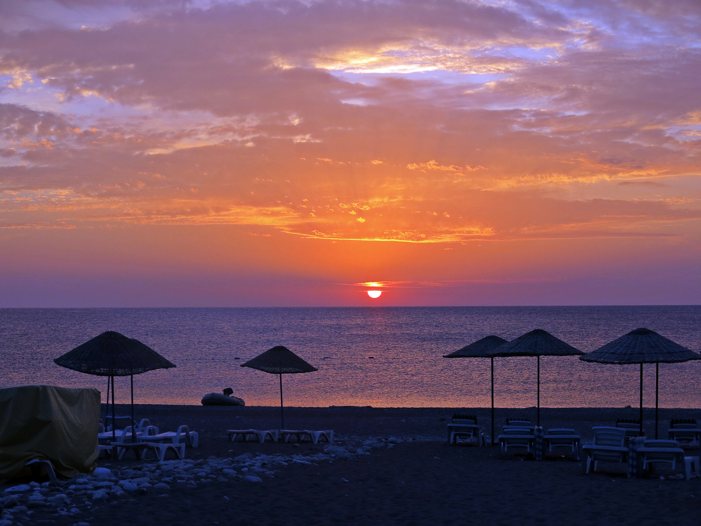 Sonnenaufgang in Lykien