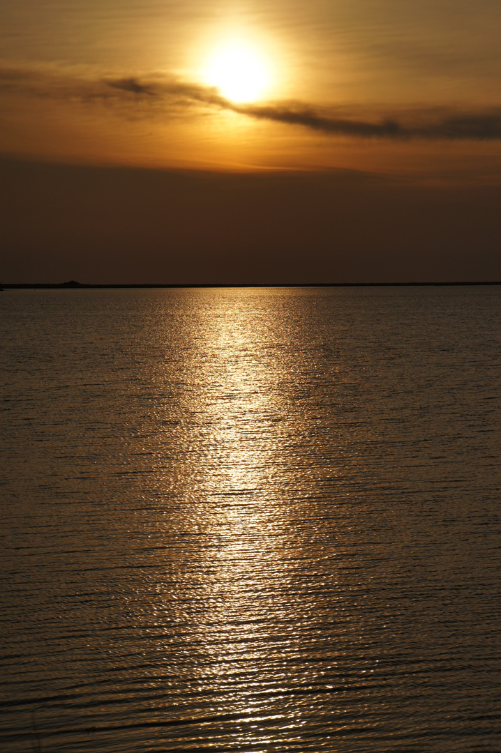 Sonnenaufgang in Maasholm