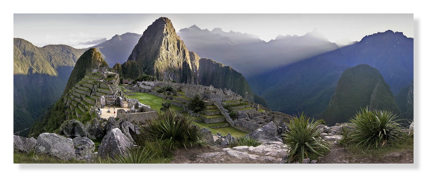 Sonnenaufgang in Machu Picchu