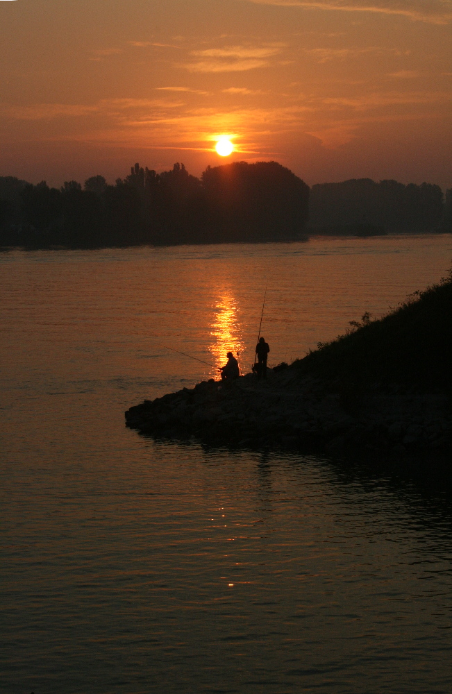 Sonnenaufgang in Mainz