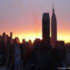 Sonnenaufgang in Manhattan