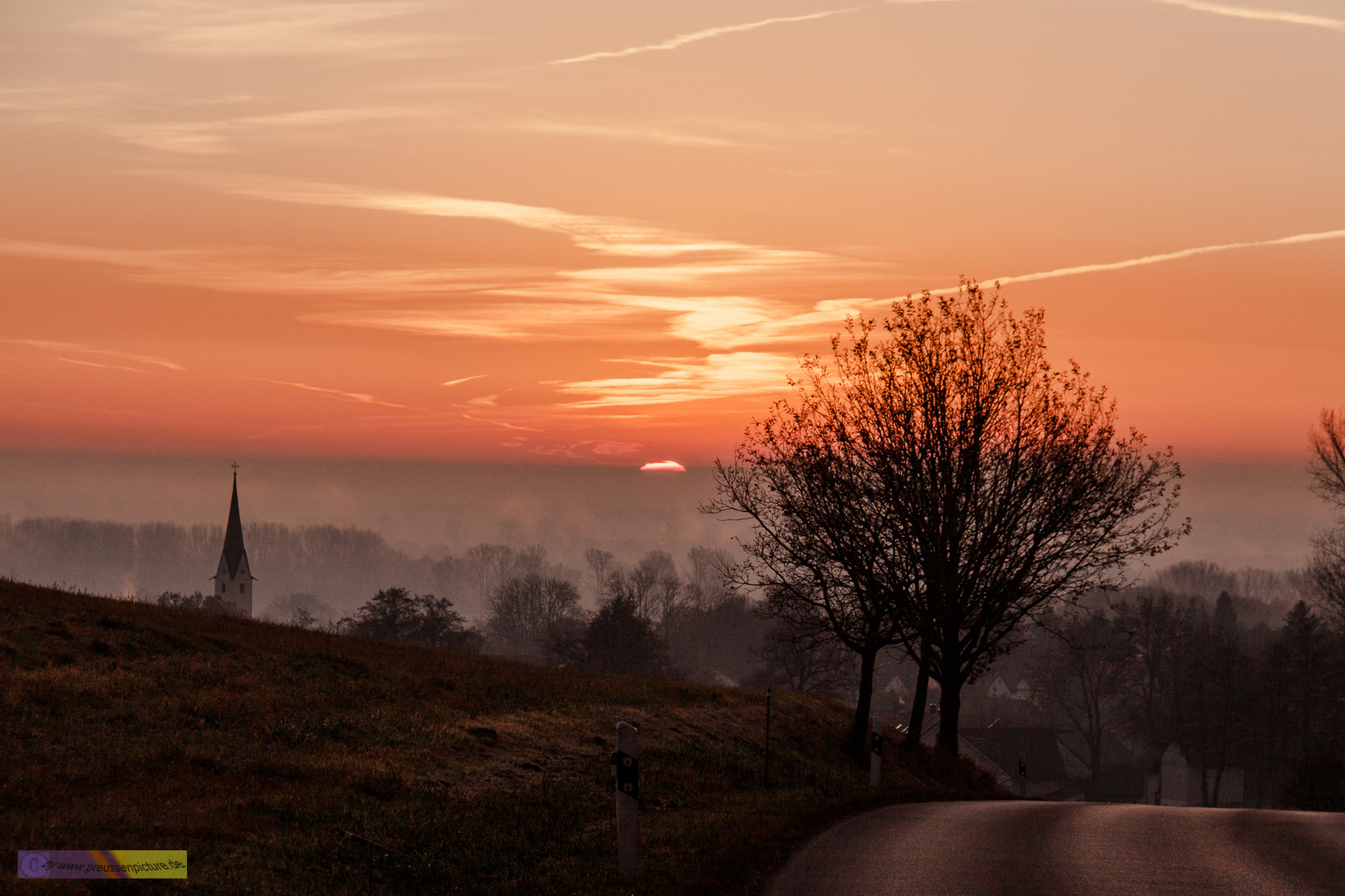 Sonnenaufgang in Massenmhausen