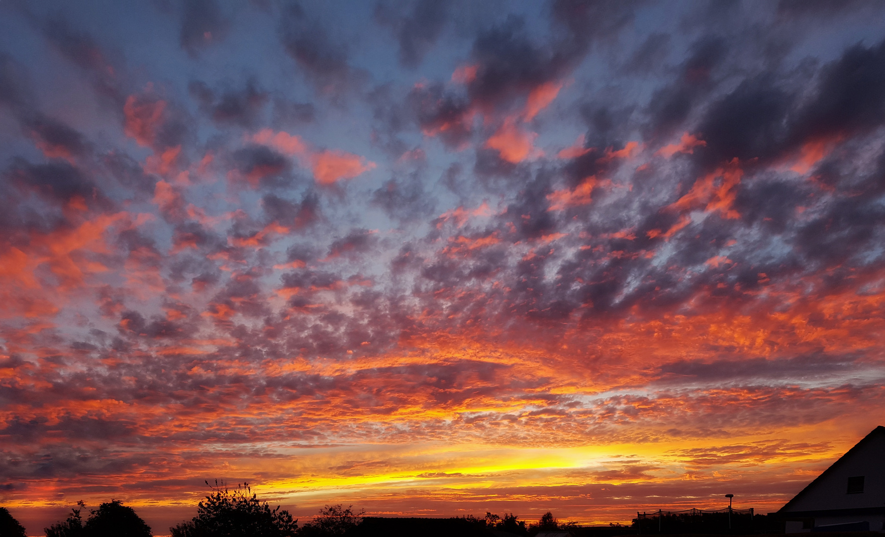 Sonnenaufgang in Mecklenburg